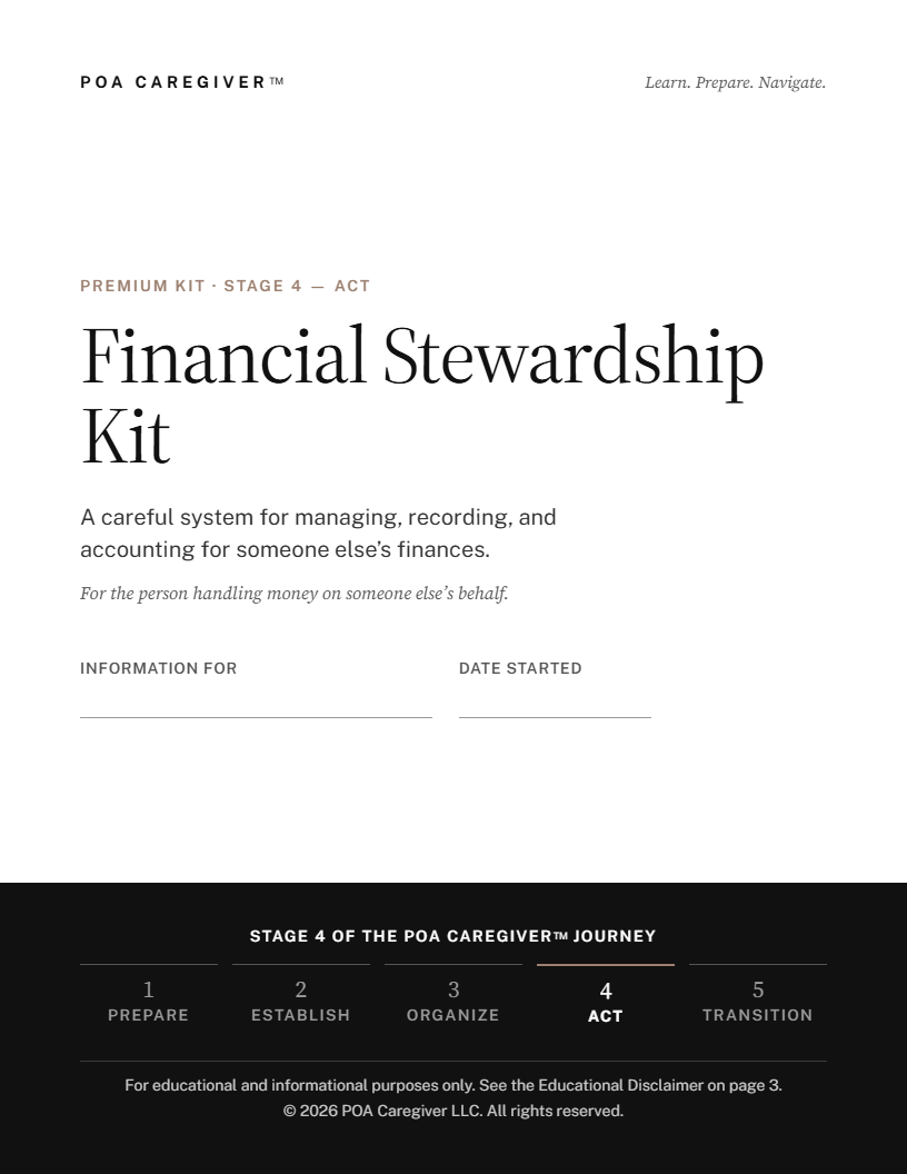 Financial Stewardship Kit cover