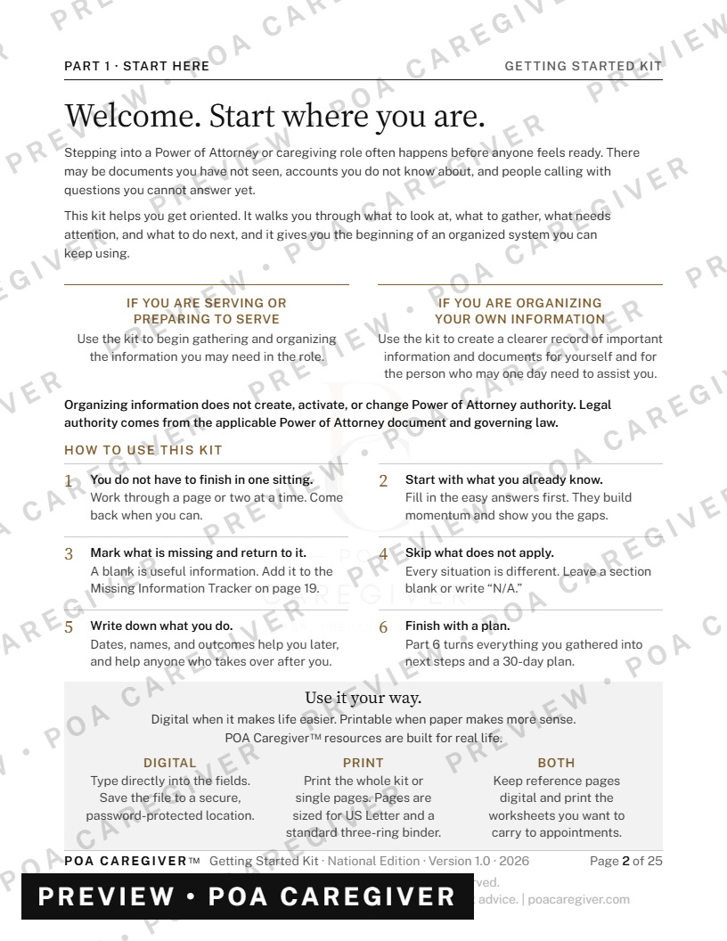 Getting Started Kit preview 2