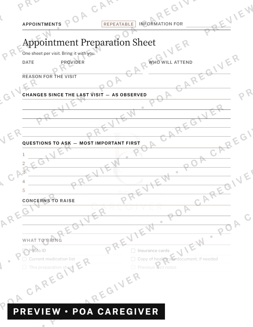 Medical Advocacy & Care Coordination Kit preview 3