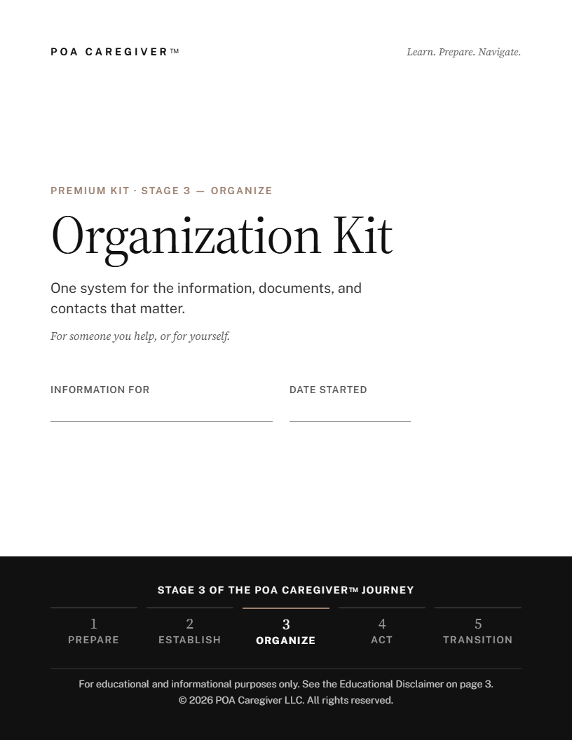 Organization Kit cover